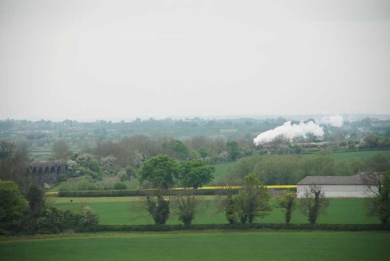 GWR Rood Ashton Hall steam excursion