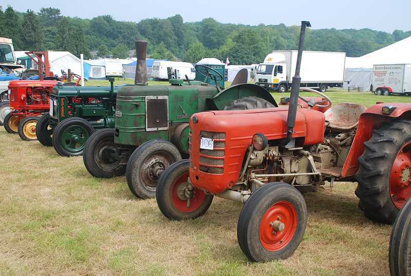 Tractor line-up