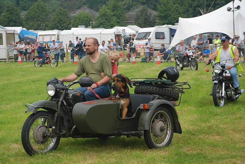 Motor cycle parade