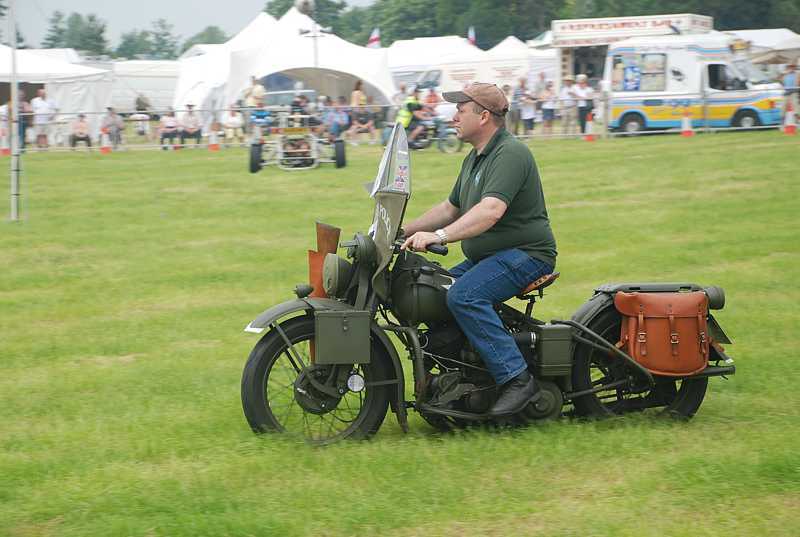 Motor cycle parade