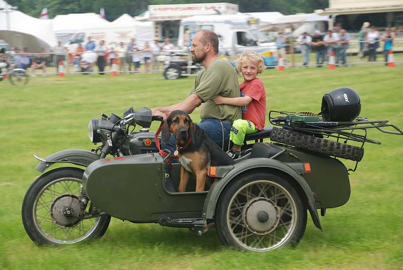 Motor cycle parade