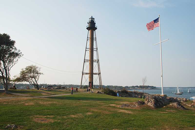 Marblehead Light, north of Boston, Ma