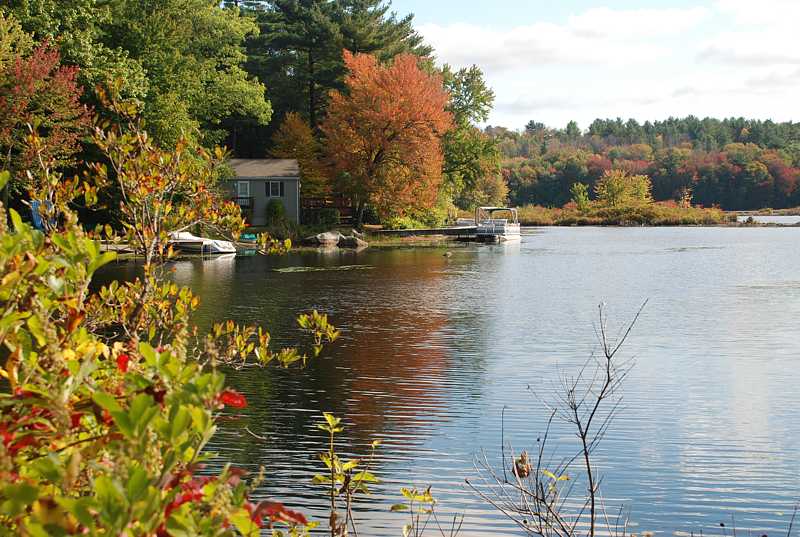 rocky pond